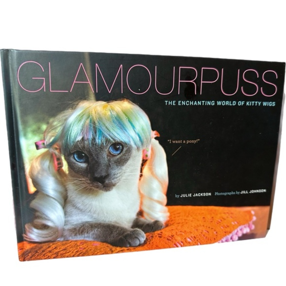 “Glamourpuss” Book by Julie Jackson | Kitty Wigs Photo Humor